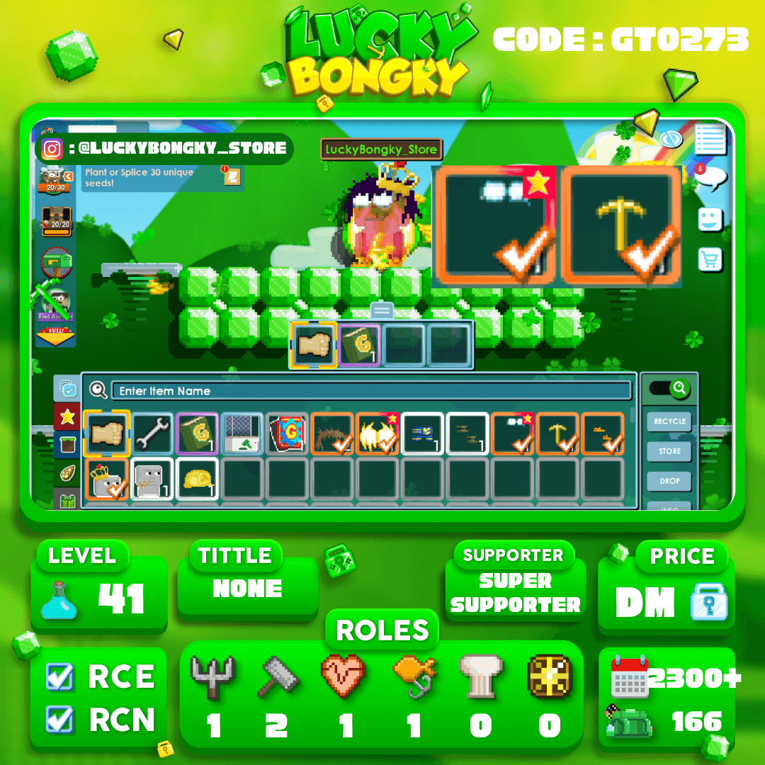 GOLDEN PICKAXE/FOCUSED EYES/ROLES 1-2-1-1-0-0/SUPER SUPPORTER/LEGACY ACCOUNTS 